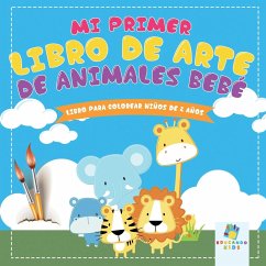 Mi Primer Libro de Arte de Animales Bebé - Kids, Educando