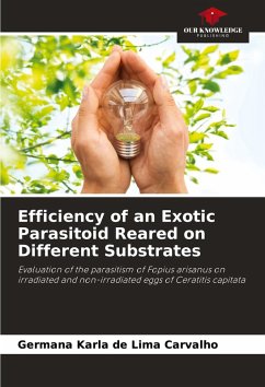 Cover Efficiency of an Exotic Parasitoid Reared on Different Substrates