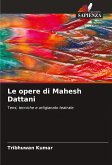 Le opere di Mahesh Dattani