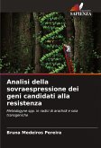 Analisi della sovraespressione dei geni candidati alla resistenza