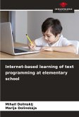 Internet-based learning of text programming at elementary school