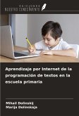 Aprendizaje por Internet de la programación de textos en la escuela primaria