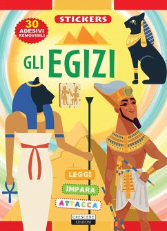 Cover Gli Egizi. Con 30 adesivi removibili