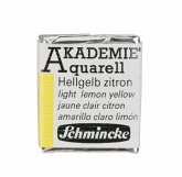 Schmincke Akademie Aquarell 1/2 Näpfchen, Hellgelb zitron Schmincke Akademie Aquarell 1/2 Näpfchen, Hellgelb zitron