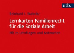 Lernkarten Familienrecht für die Soziale Arbeit (eBook, PDF) - Wabnitz, Reinhard J.
