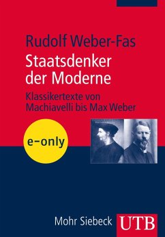 Cover Staatsdenker der Moderne (eBook, PDF)