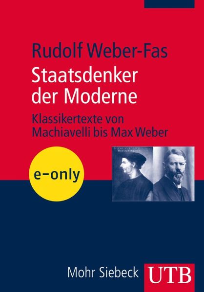 Staatsdenker der Moderne (eBook, PDF) Staatsdenker der Moderne (eBook, PDF)