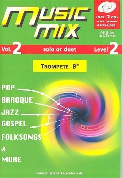 Cover Music Mix vol.2 (+2 CD's) für Trompete in B
