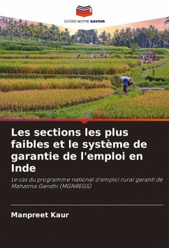 Les sections les plus faibles et le système de garantie de l'emploi en Inde - Kaur, Manpreet