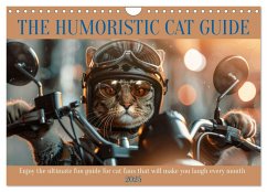 The humoristic cat guide (Wall Calendar 2025 DIN A4 landscape), CALVENDO 12 Month Wall Calendar