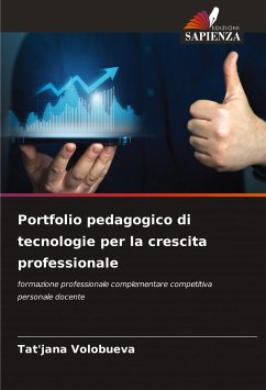 Portfolio pedagogico di tecnologie per la crescita professionale - Volobueva, Tat'jana