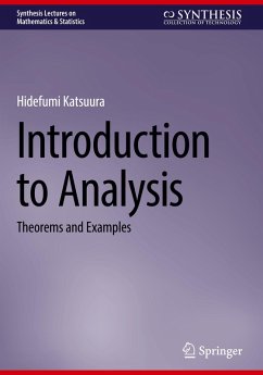 Introduction to Analysis - Katsuura, Hidefumi