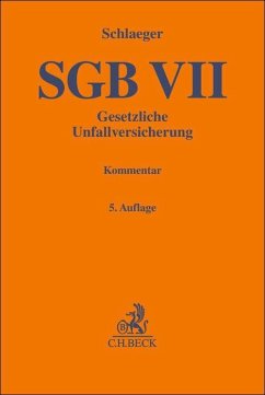 Cover SGB VII. Gesetzliche Unfallversicherung