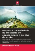 Resposta da variedade de mostarda ao espaçamento e ao nível de azoto