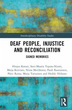 Cover Deaf People, Injustice and Reconciliation