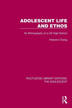 Cover Adolescent Life and Ethos