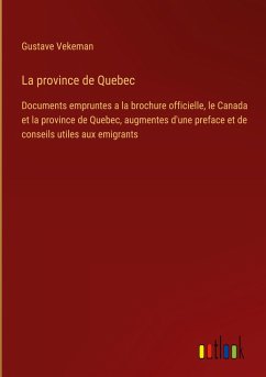 La province de Quebec