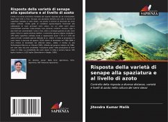 Risposta della varietà di senape alla spaziatura e al livello di azoto - Malik, Jitendra Kumar