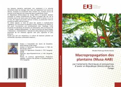 Cover Macropropagation des plantains (Musa AAB)