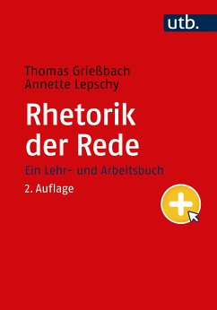 Rhetorik der Rede (eBook, PDF) - Grießbach, Thomas; Lepschy, Annette