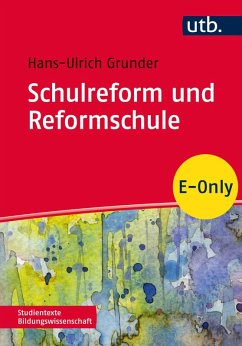 Cover Schulreform und Reformschule (eBook, PDF)