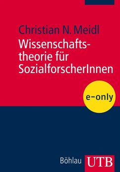 Cover Wissenschaftstheorie für SozialforscherInnen (eBook, PDF)