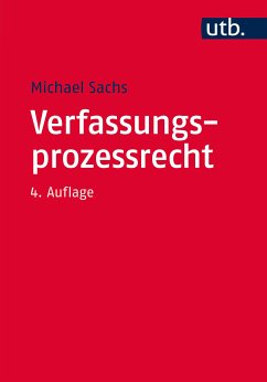 Verfassungsprozessrecht (eBook, PDF) - Sachs, Michael