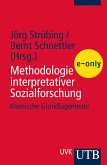 Methodologie interpretativer Sozialforschung (eBook, PDF)