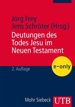 Cover Deutungen des Todes Jesu im Neuen Testament (eBook, PDF)