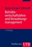 Betriebswirtschaftslehre und Verwaltungsmanagement (eBook, PDF)