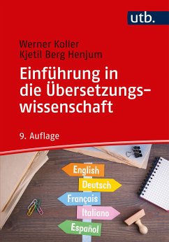 Einführung in die Übersetzungswissenschaft (eBook, PDF) - Koller, Werner; Henjum, Kjetil Berg