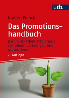 Das Promotionshandbuch (eBook, PDF) - Franck, Norbert