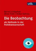 Die Beobachtung als Methode in der Politikwissenschaft (eBook, PDF)