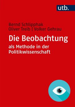 Die Beobachtung als Methode in der Politikwissenschaft (eBook, PDF) - Schlipphak, Bernd; Treib, Oliver; Gehrau, Volker