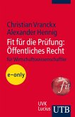 Fit für die Prüfung: Öffentliches Recht für Wirtschaftswissenschaftler (eBook, PDF)