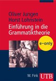 Einführung in die Grammatiktheorie (eBook, PDF)