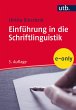 Einführung in die Schriftlinguistik... - Bild 1