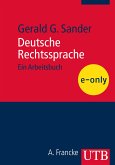 Deutsche Rechtssprache (eBook, PDF)