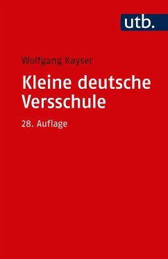 Kleine deutsche Versschule (eBook, PDF) - Kayser, Wolfgang