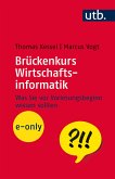Brückenkurs Wirtschaftsinformatik (eBook, PDF)