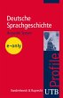 Deutsche Sprachgeschichte (eBook, PDF) - Bild 1