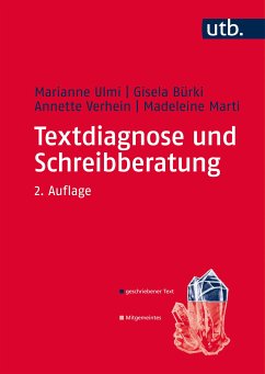 Textdiagnose und Schreibberatung (eBook, PDF) - Ulmi, Marianne; Bürki, Gisela; Marti, Madeleine; Verhein-Jarren, Annette