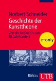 Geschichte der Kunsttheorie (eBook, PDF)