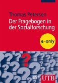 Der Fragebogen in der Sozialforschung (eBook, PDF)