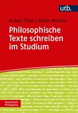 Philosophische Texte schreiben im Studium (eBook, PDF)