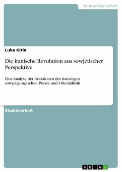 Die iranische Revolution aus sowjetischer Perspektive (eBook, PDF)