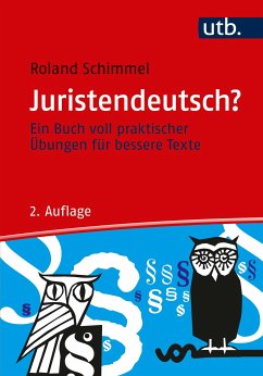 Juristendeutsch? (eBook, PDF) - Schimmel, Roland