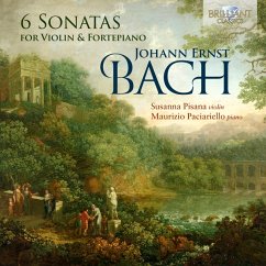 J.E. Bach: 6 Sonatas For Violin & Fortepiano - Pisana,Susanna/Paciariello,Maurizio