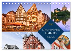 Liebenswertes Limburg (Tischkalender 2025 DIN A5 quer), CALVENDO Monatskalender