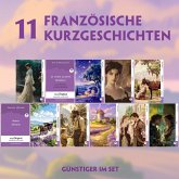 11 Französische Kurzgeschichten (11 Bücher + Audio-Online) - Frank-Lesemethode - Kommentierte zweisprachige Ausgabe Fran